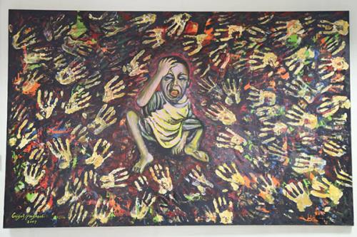 راه اندازی نمایشگاه آثار گریگور یعقوبی در بنیاد ایران شناسی