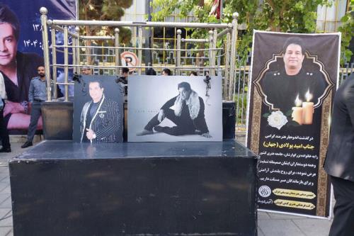بدرقه امید از جهان انجام شد فقدان یک هنرمند وطن دوست
