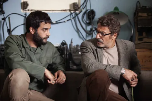 تصویر امیر آقایی در فیلم جانشین