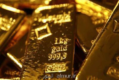 تداوم افت قیمت طلا با رشد سود اوراق قرضه آمریكا